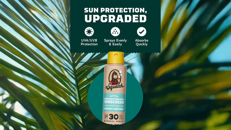 Coconut Castaway Spray Sunscreen – Lightweight Tropical Sun Protection