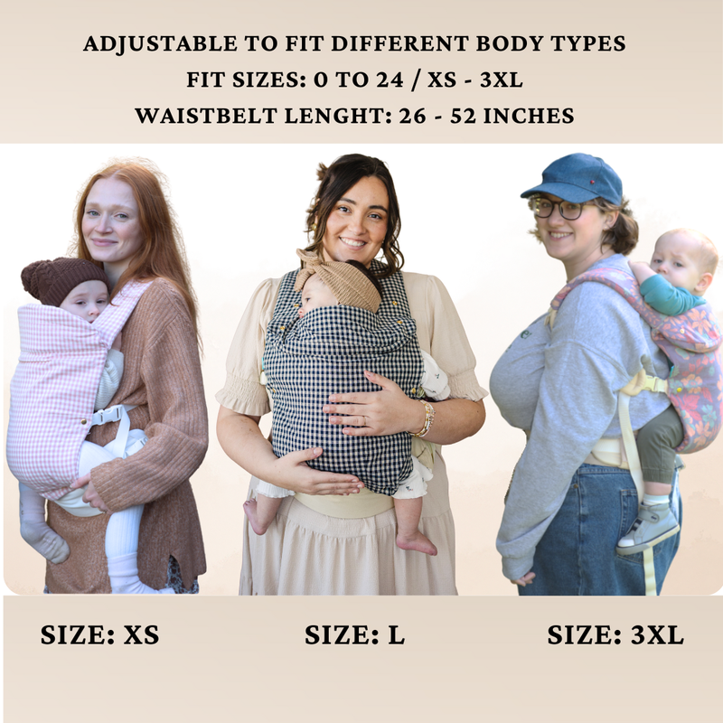 Wild Oat Baby Carrier – Soft Ergonomic Infant Wrap Carrier