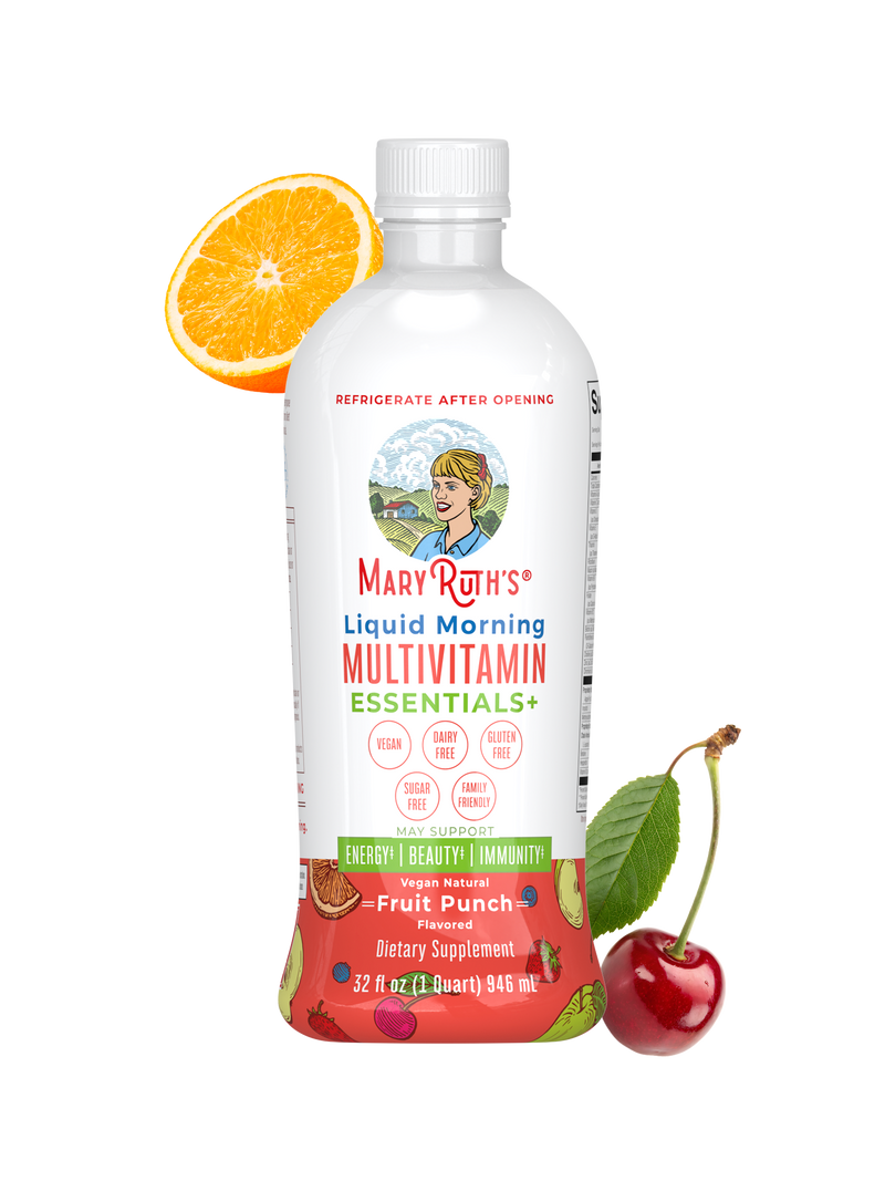 Liquid Morning Multivitamin Essentials+ Daily Wellness Energy Support