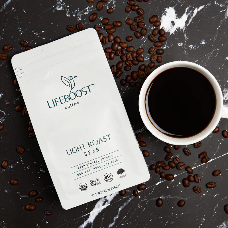 Optimist Light Roast Coffee Premium Smooth Bright Flavor Whole Bean Blend