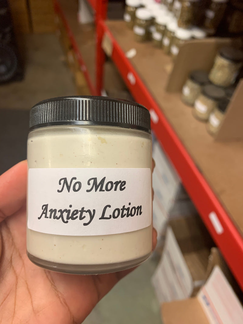 No More Anxiety Lotion – Calming Hydrating Body Lotion for Relaxation