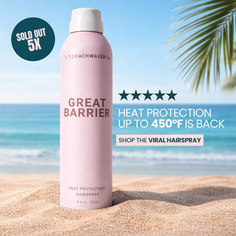 Great Barrier Heat Protectant Hair Spray | Thermal Styling Defense