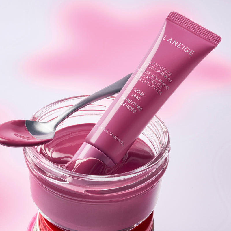 Glaze Craze Tinted Lip Serum Hydrating Glossy Finish Lip Care