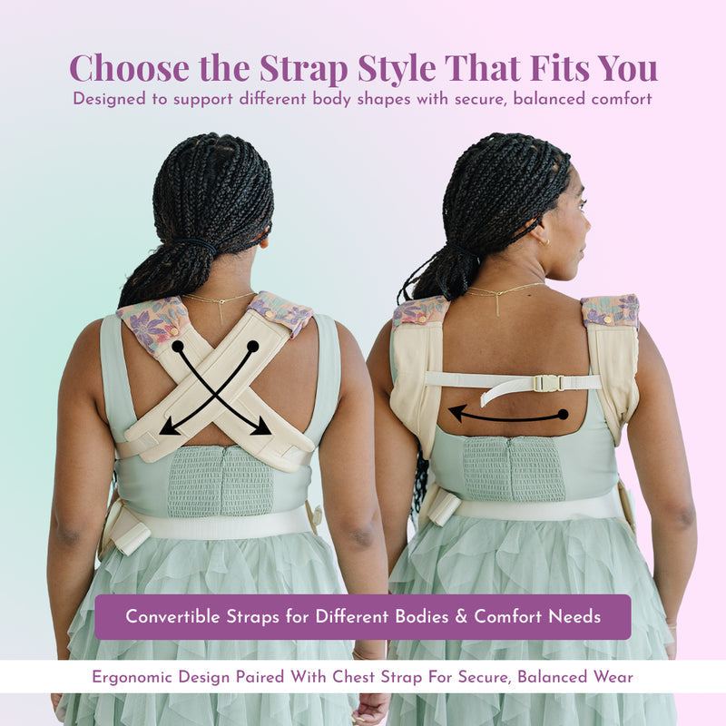 Wild Oat Baby Carrier – Soft Ergonomic Infant Wrap Carrier
