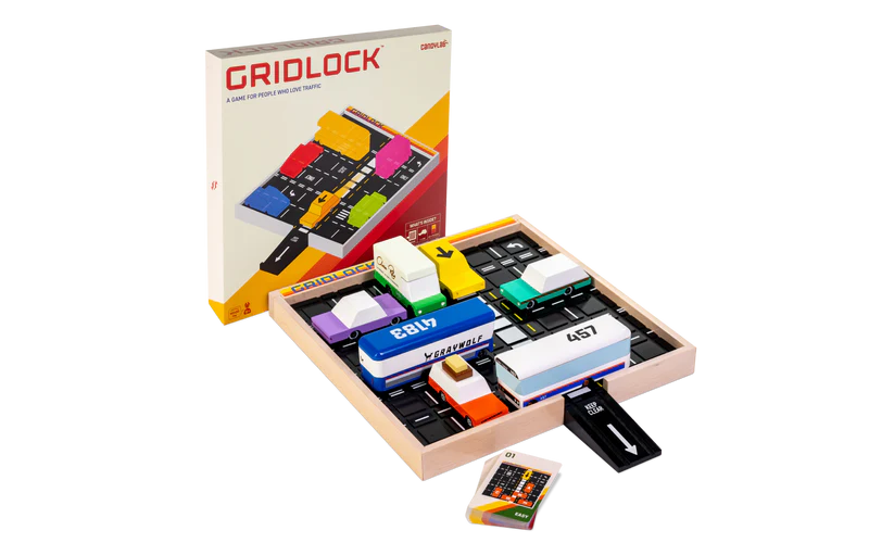 Gridlock Starter Combo Strategy Puzzle Game Set Brain Teaser Challenge