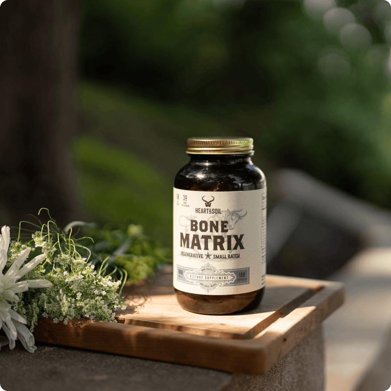 Bone Matrix Supplement Bone Health Support Calcium Mineral Formula