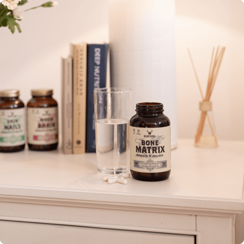Bone Matrix Supplement Bone Health Support Calcium Mineral Formula