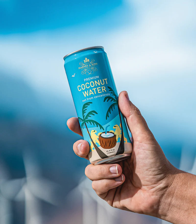 Harney & Sons Premium Coconut Water Pure Natural Hydrating Tropical Drink