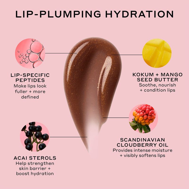 Pout Preserve Peptide Lip Treatment Glimmers Hydrating Gloss