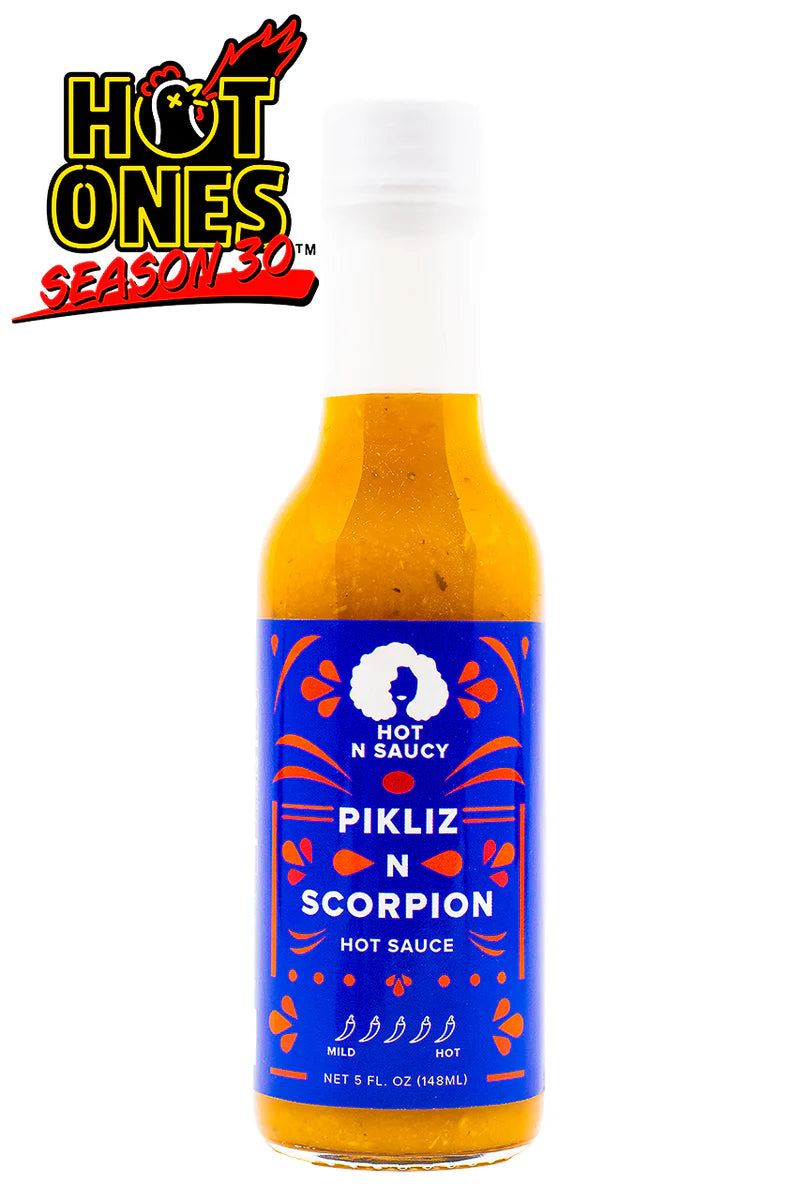 Pikliz N Scorpion Hot N Saucy Spicy Gourmet Pepper Sauce Condiment