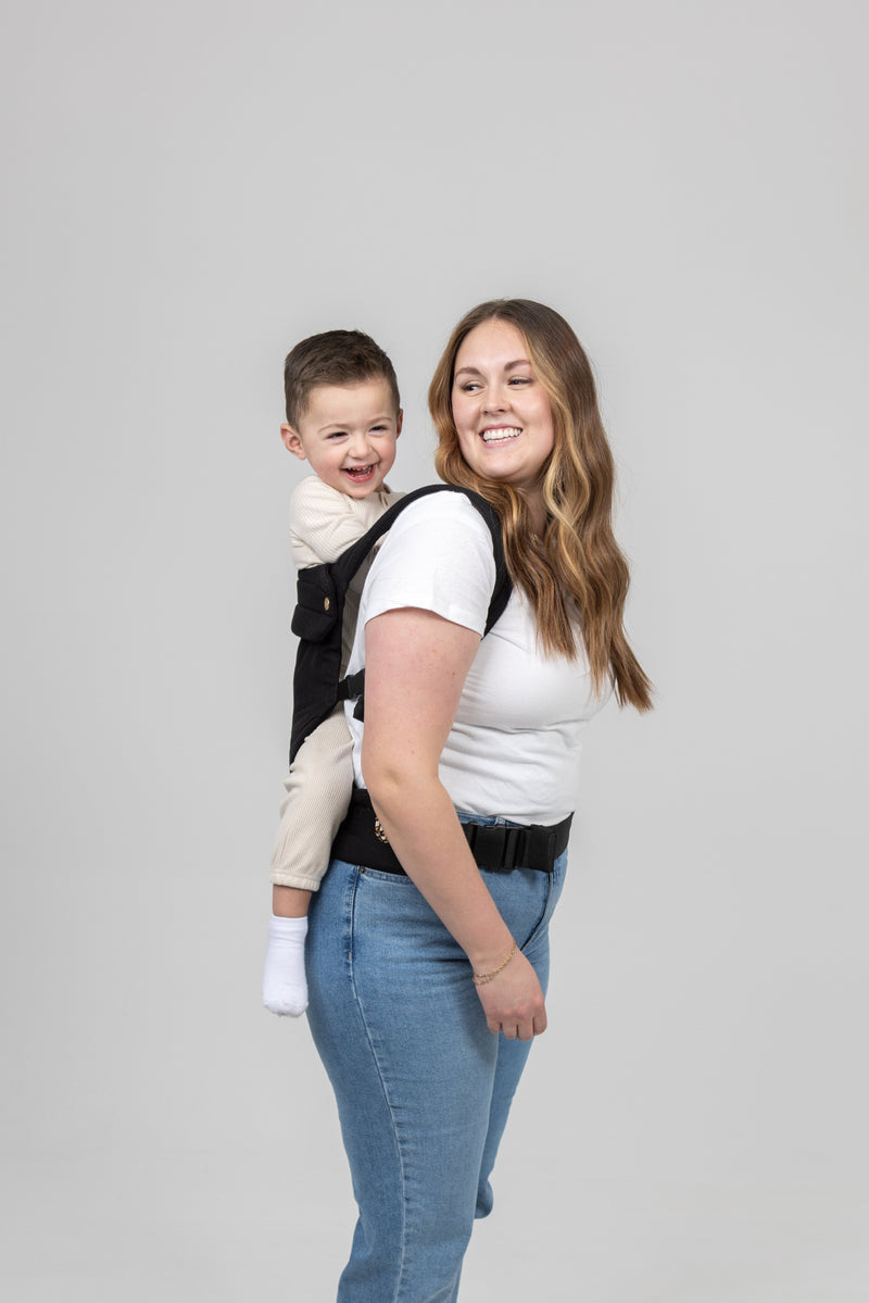 The Monarch Carrier Ebony – Premium Ergonomic Baby Carrier