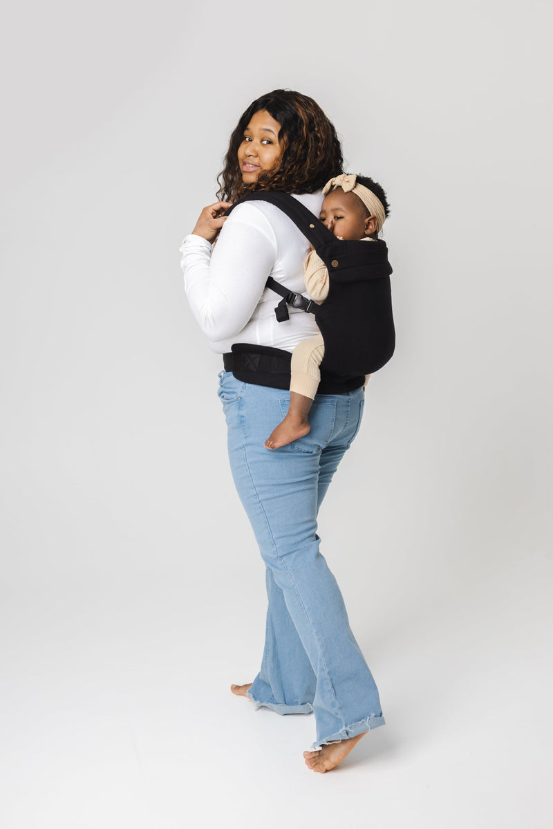 The Monarch Carrier Ebony – Premium Ergonomic Baby Carrier