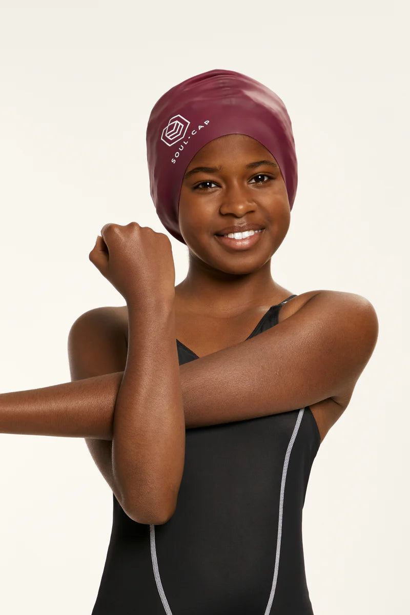 Kids Swim Cap – Comfortable Youth Swimming Cap for Pool & Lessons