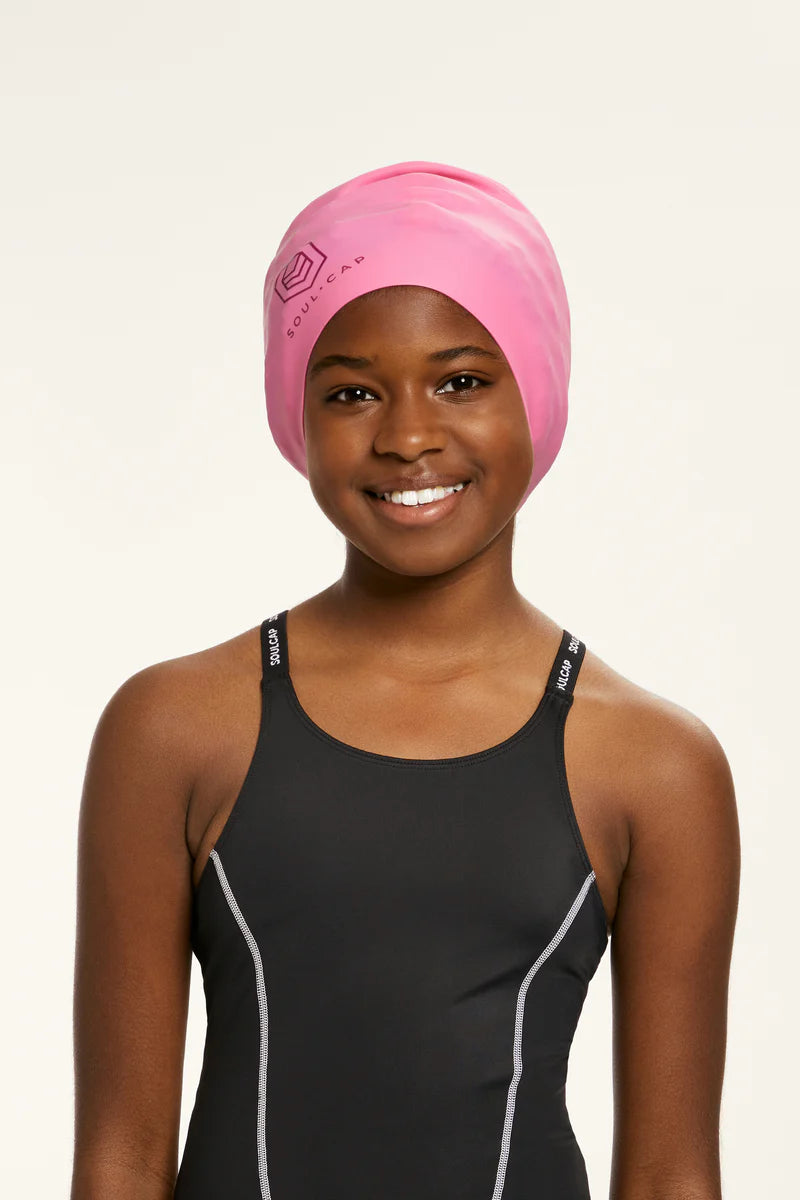 Kids Swim Cap – Comfortable Youth Swimming Cap for Pool & Lessons