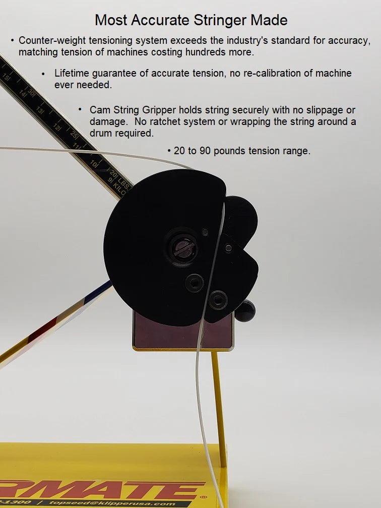 Klippermate Stringing Machine – Tennis & Racquet Stringing System