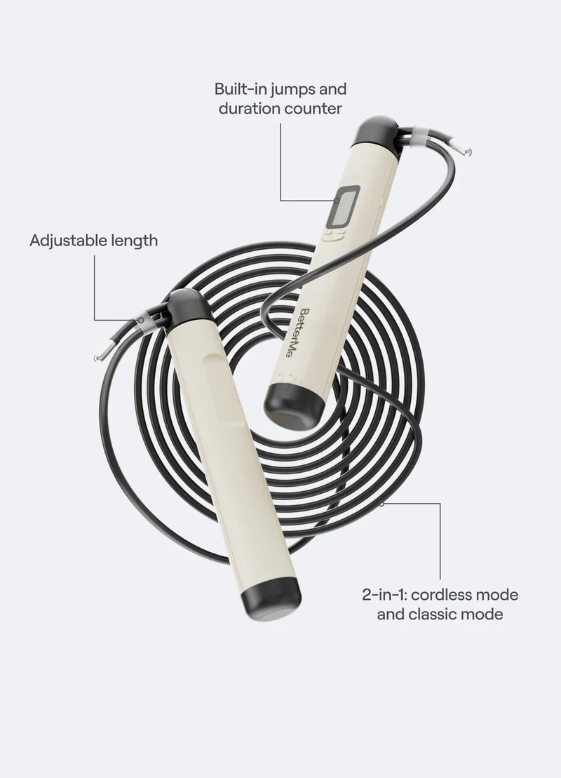 Cordless Jump Rope – Portable Fitness Cardio Training Equipment