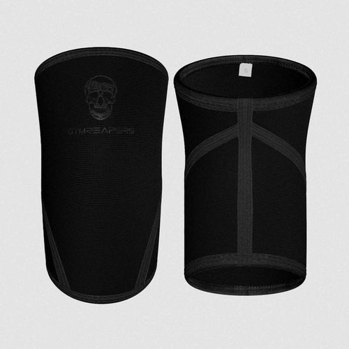 7MM Knee Sleeves Black/Black – Compression Support for Training
