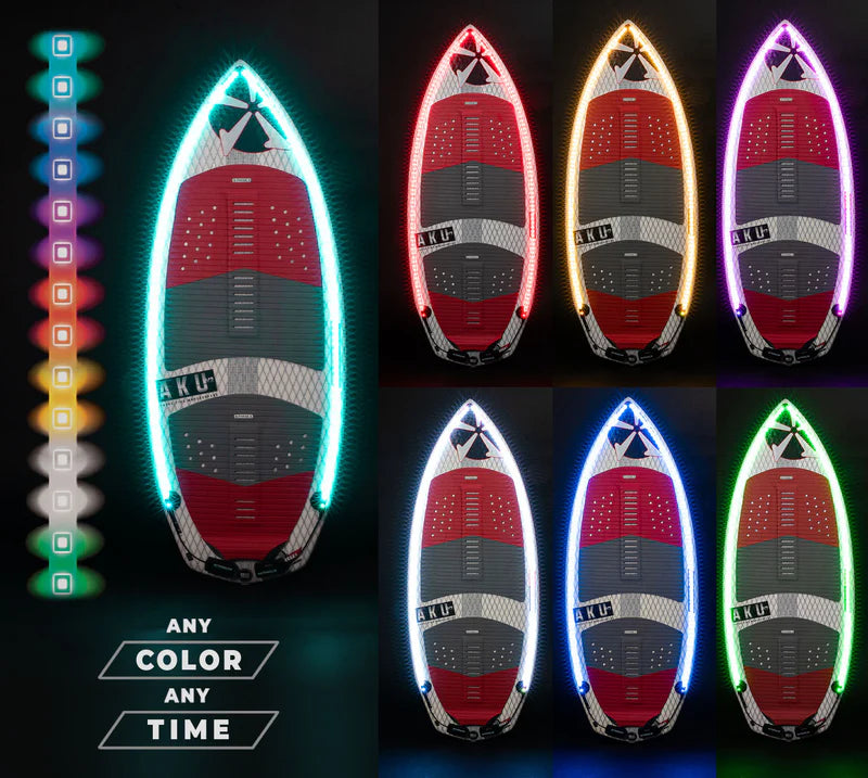 LED Wakesurf System – Illuminated Night Wakesurfing Light Kit