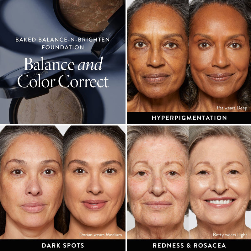 Baked Balance-n-Brighten Foundation Color Correcting Natural Finish