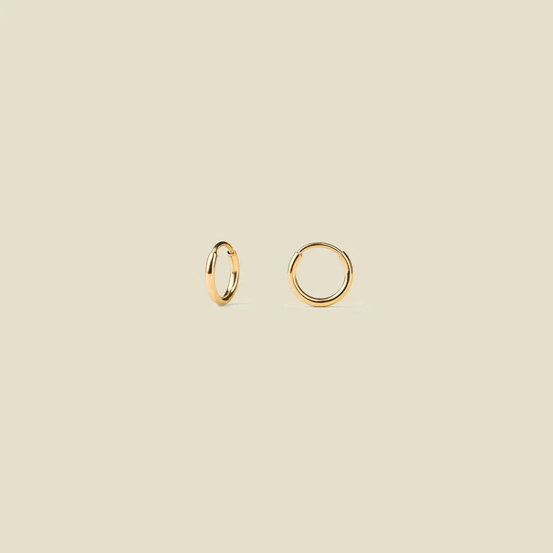 Mini Live In Hoop Earrings – Lightweight Everyday Hoop Jewelry