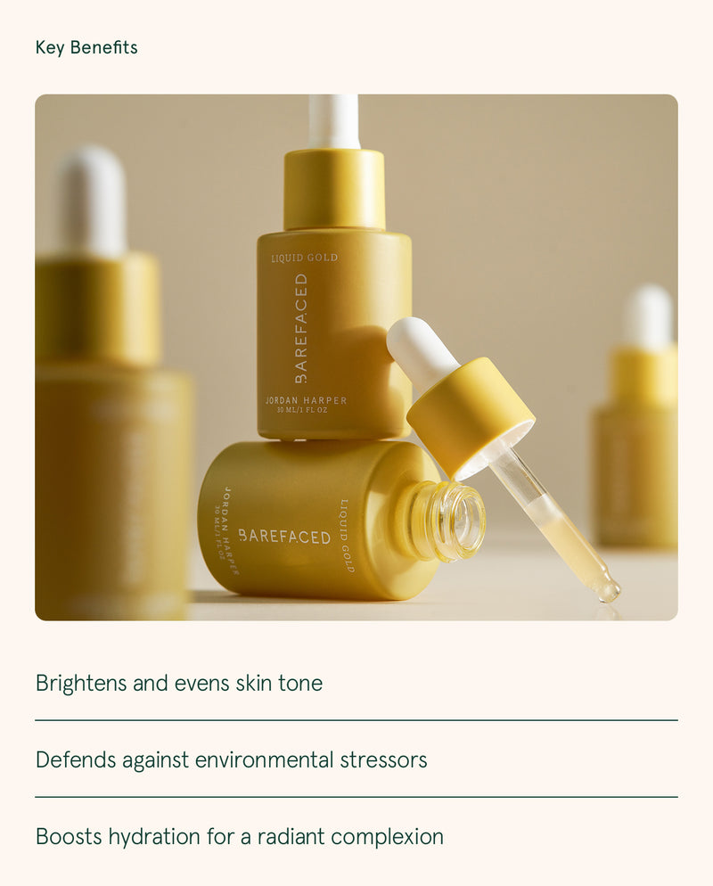 Liquid Gold Hydrating Radiance Serum Glow Boost Skin Elixir