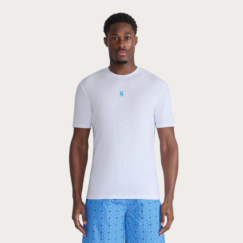 Loungewear Set Multi White Blue – Comfortable Matching Lounge Set