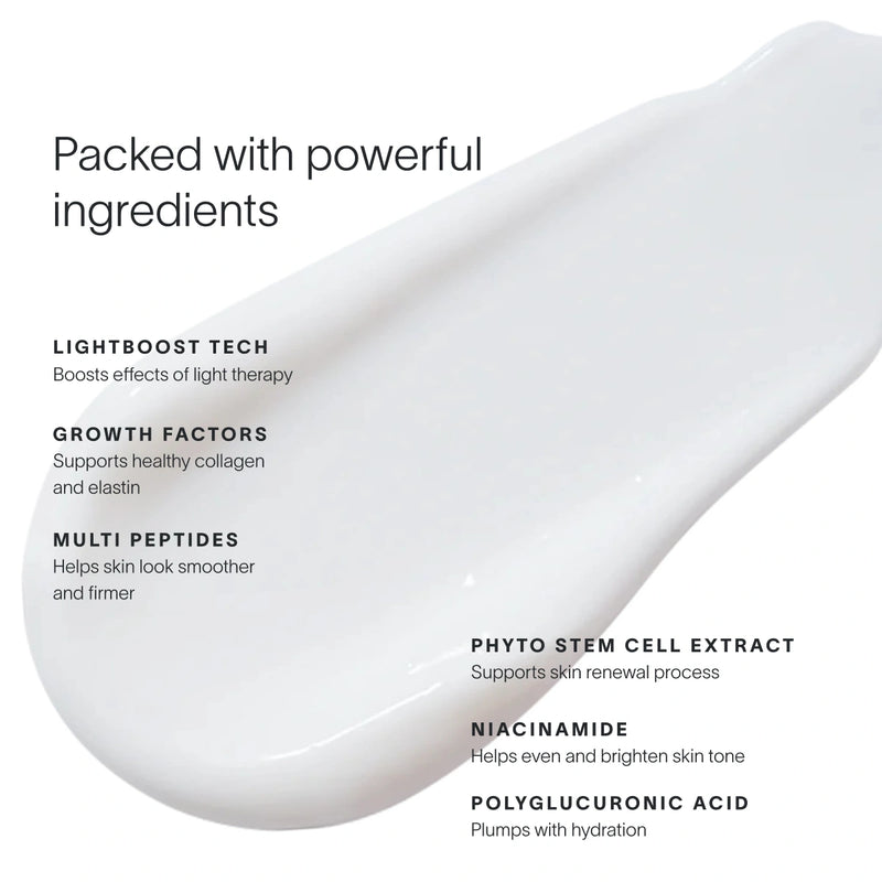 Light Therapy Boosting Face & Neck Serum – Hydrating Anti-Aging Care