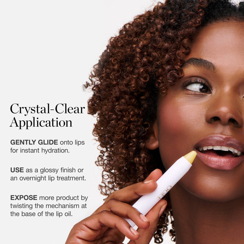 Sculpted Lip Oil Clear | Hydrating Glossy Shine & Smooth Finish