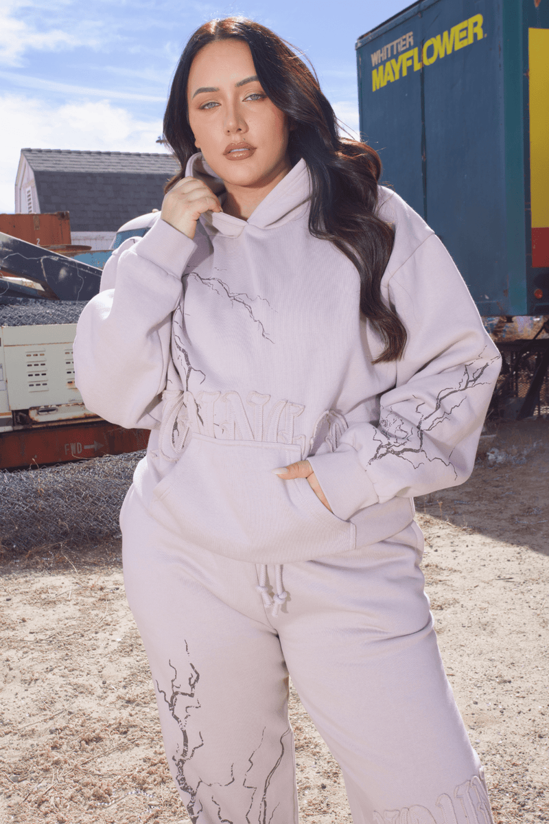 W536 Illumin-ATE Hoodie Graphic Fleece Pullover Cozy Casual Streetwear