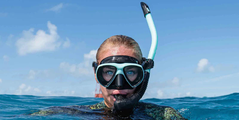 Riffe Stable Snorkel – Comfortable Performance Snorkeling Gear