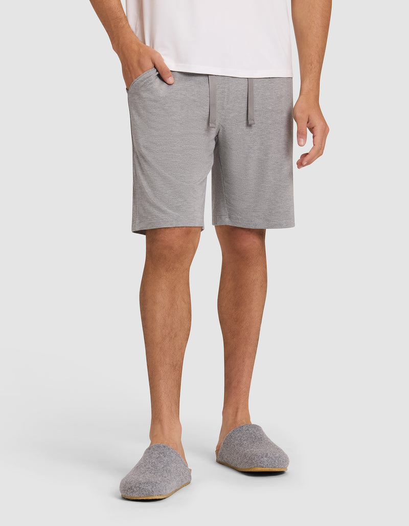 Men’s Bamboo Stretch-Knit Pajama Shorts – Soft Comfortable Sleepwear