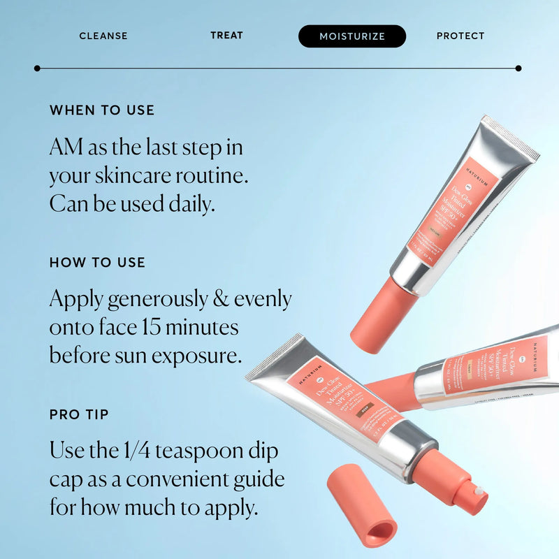 Dew-Glow Tinted Moisturizer SPF 50+ – Hydrating Skin Tint & Sun Care