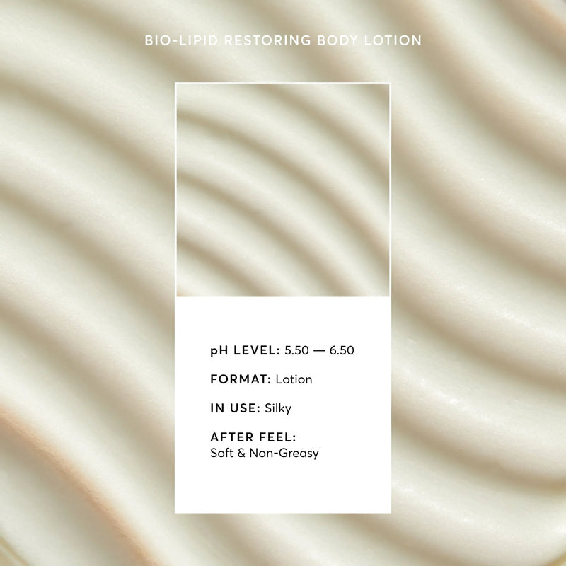 Bio-Lipid Restoring Body Lotion | Deep Hydration & Skin Barrier Care