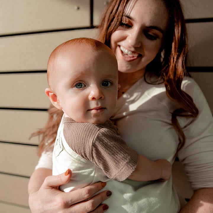 Organic Cotton Baby Carrier Natural – Soft Ergonomic Infant Carrier