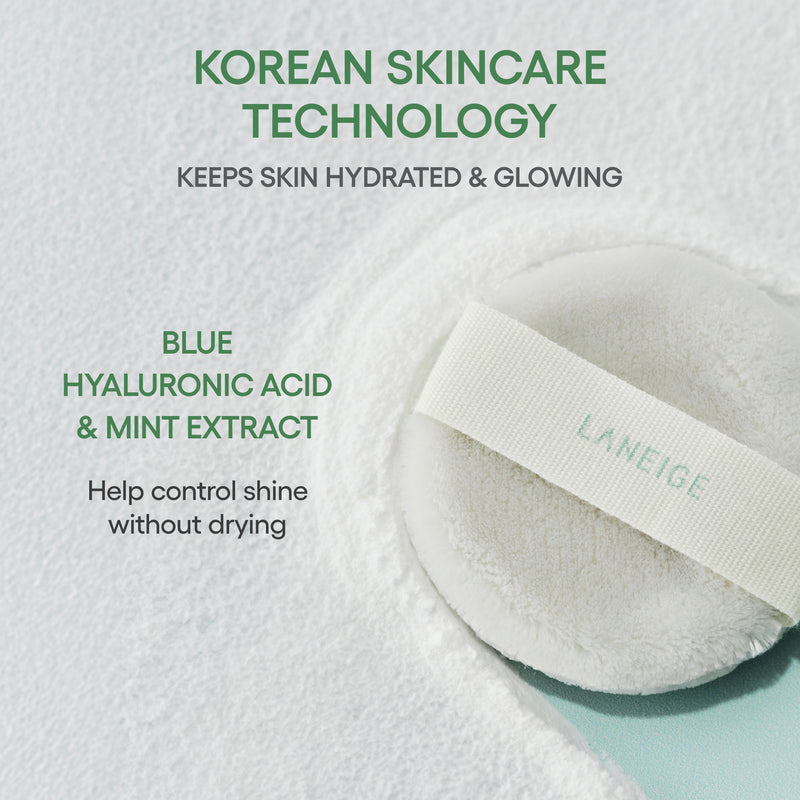 Neo Blurring Powder & Keychain – Mattifying Makeup Touch-Up Set