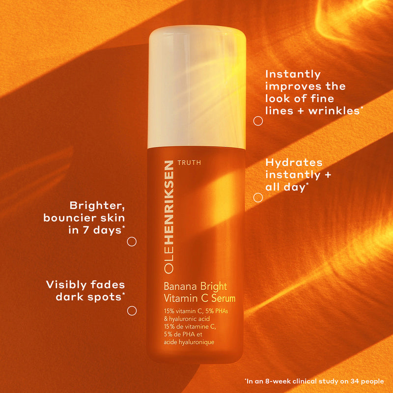 Banana Bright 15% Vitamin C Dark Spot Serum – Brightening Skin Care