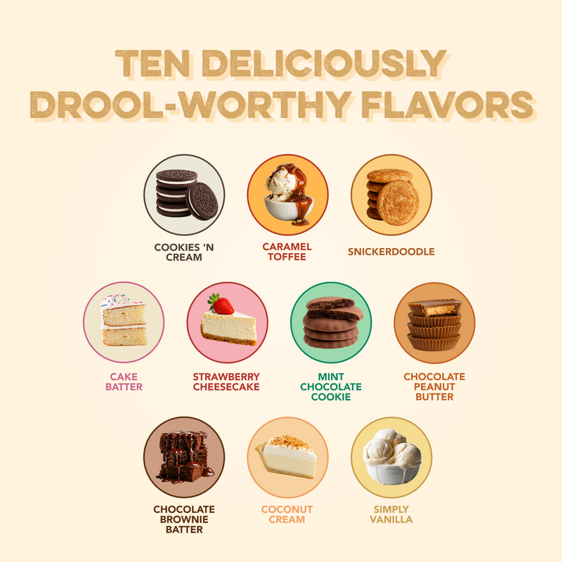 10 Flavor Variety Pack 10 Stick Packs Single Serve Drink Mix Assorted
