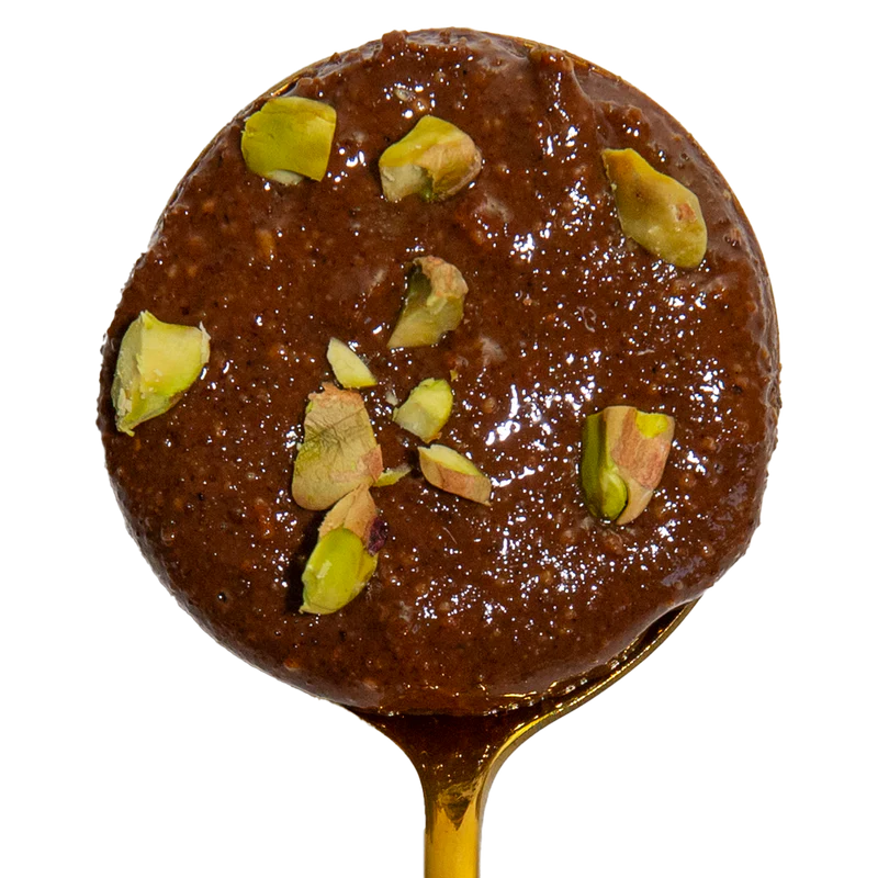 Pistachio Brownie Almond Butter Creamy Nut Butter Rich Chocolate Flavor