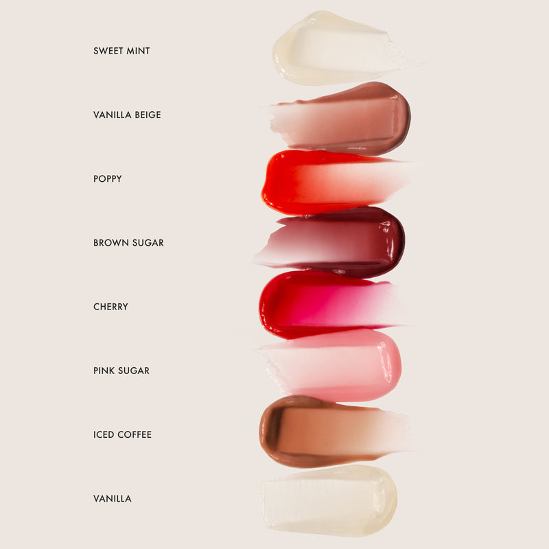 Lip Butter Balm Poppy Hydrating Tinted Lip Moisturizer Soft Shine