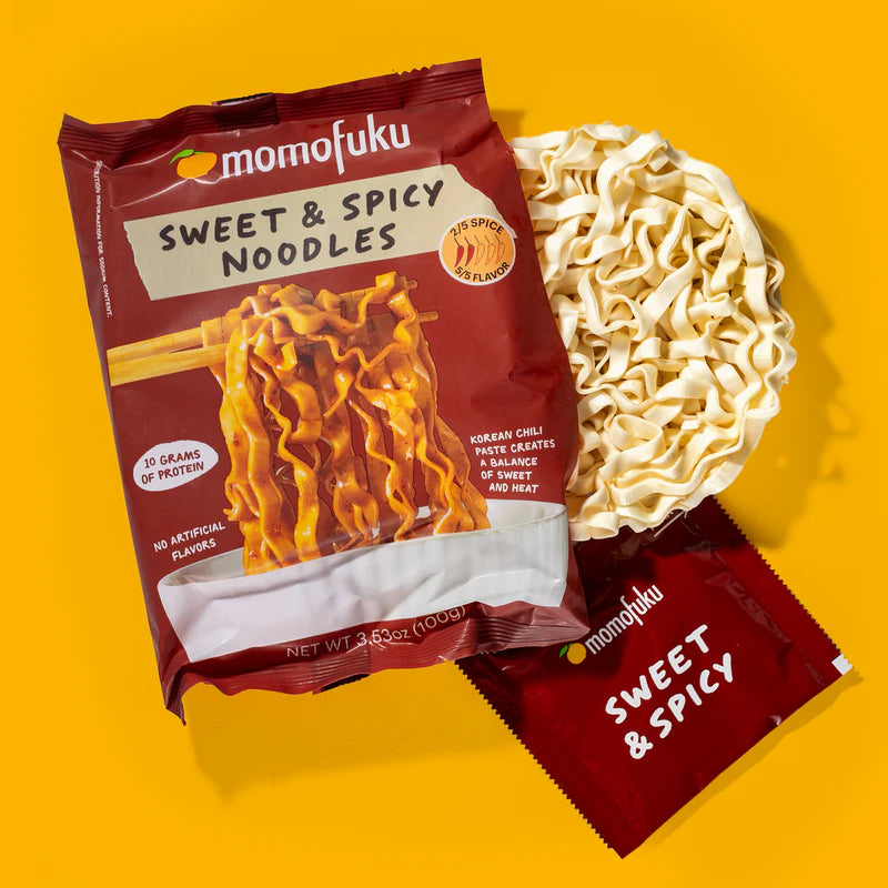 Sweet & Spicy Noodles 12 Pack Instant Gourmet Noodle Meal Variety Set