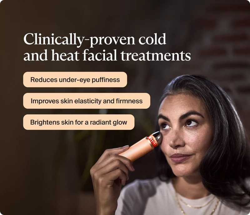 TheraFace Depuffing Wand – Cooling Facial Massage Beauty Tool