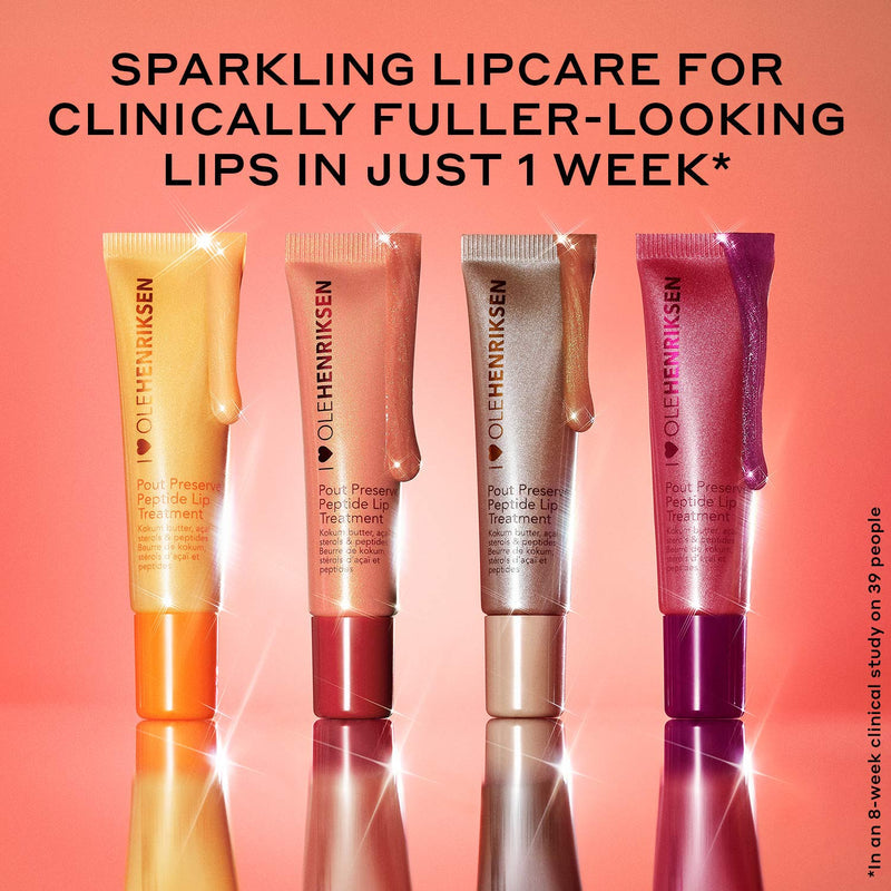 Pout Preserve Peptide Lip Treatment Glimmers Hydrating Gloss