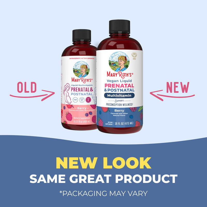 Prenatal Postnatal Liquid Multivitamin Daily Nutritional Support
