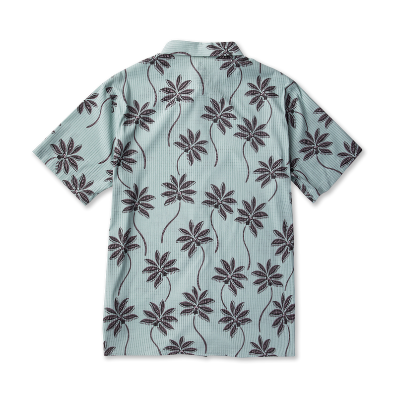 Bless Up Breathable Stretch Shirt Hazy Blue – Performance Casual Shirt