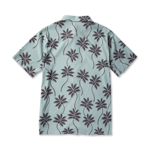 Bless Up Breathable Stretch Shirt Hazy Blue – Performance Casual Shirt