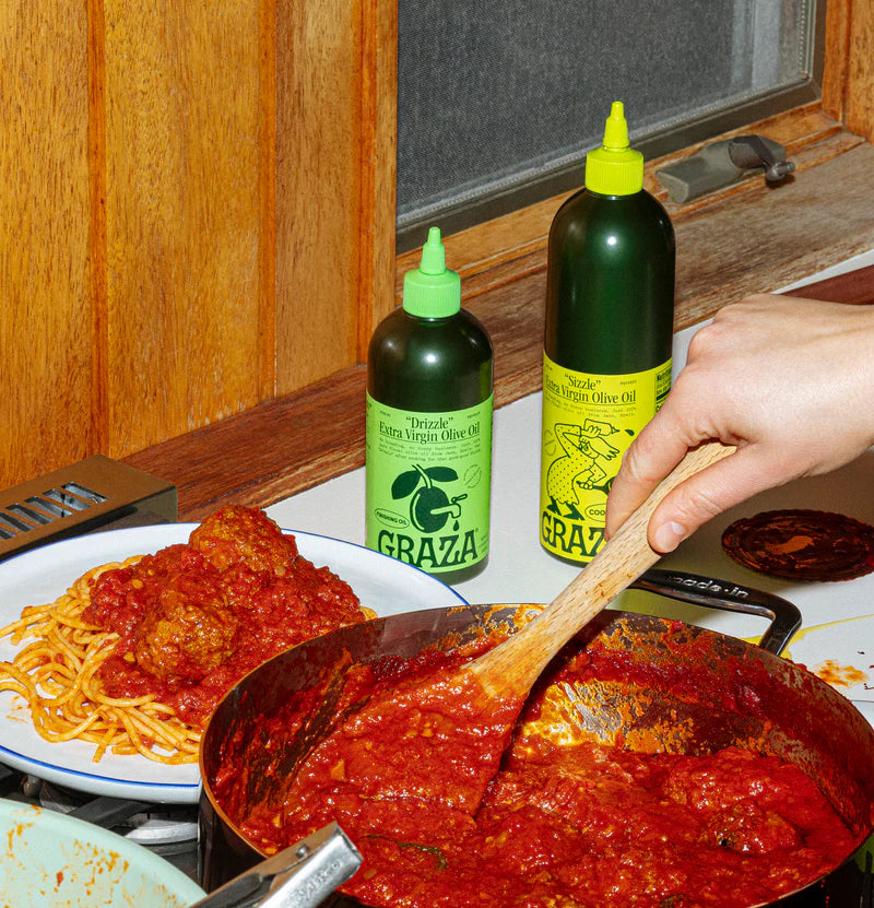 Drizzle & Sizzle Gourmet Duo Cooking Oil & Finishing Sauce Set