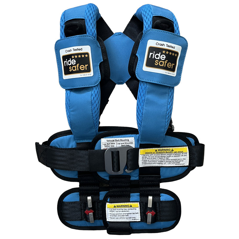 RideSafer Vest – Portable Travel Car Seat for Kids Safety