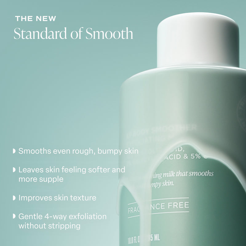 KP Body Smoother Exfoliating Milk Skin Texture Refining Hydrating Care
