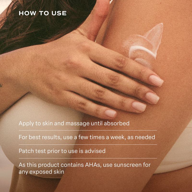 KP Body Smoother Exfoliating Milk Skin Texture Refining Hydrating Care