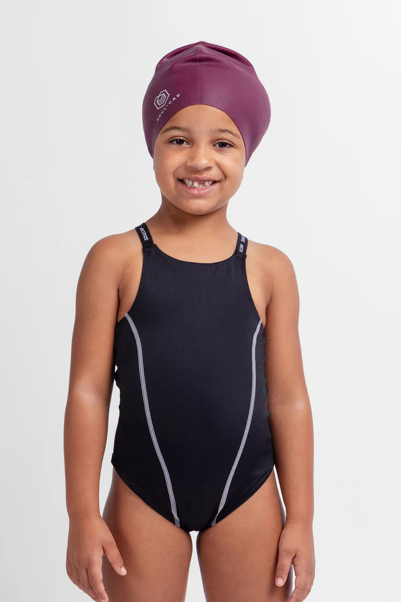 Kids Swim Cap – Comfortable Youth Swimming Cap for Pool & Lessons